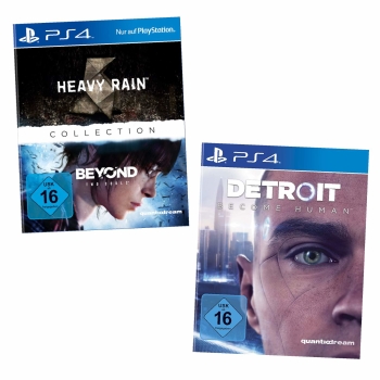 The Heavy Rain und Beyond: Two Souls Collection + Detroit Become Human, Sony PS4