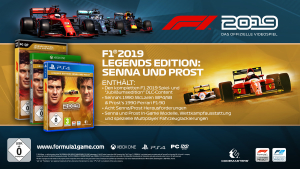 F1 2019 Legends Edition, PS4 und XBOX One