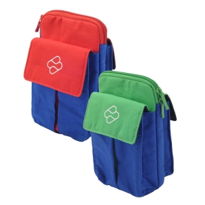 Nintendo Switch Soft Bag Tasche Blau-Grün/Rot