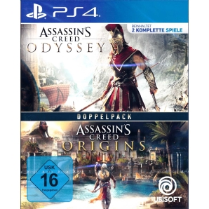 Assassins Creed Origins + Assassins Creed Odyssey, Sony PS4
