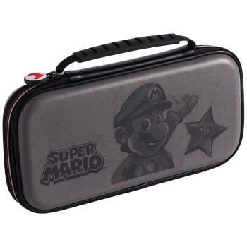 BigBen Nintendo Switch Super Mario Tasche Travel Case NNS46G Grau