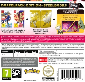 Pokemon Schwert + Schild Doppelpack inkl. Steelbook