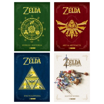 The Legend of Zelda Artbooks 4er-Set