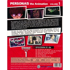 PERSONA5 the Animation Vol. 1-4 (Episoden 1-26) + The Specials BluRay