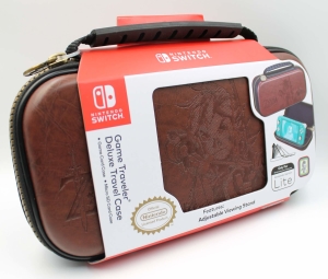 BigBen Nintendo Switch Lite Zelda Tasche Travel Case NLS142 Braun