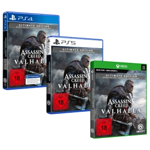 Assassins Creed Valhalla Ultimate Edition, PS4/PS5/XBox...