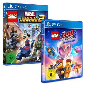 Lego Marvel Super Heroes 2 + Lego Movie 2 Videogame, Sony...