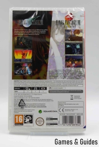 Final Fantasy VII & Final Fantasy VIII Remastered Twin Pack, Switch