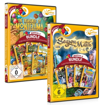 The Treasures of Montezuma 1-5 + Season Match Saga 1-4, PC
