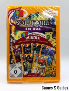 Solitaire 6er Box Volume 1+2+3+4 = 24 Vollversionen, PC