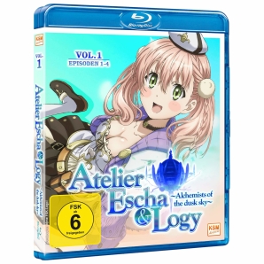 Atelier Escha &amp; Logy Vol. 1-3 (Episoden 1-12) BluRay