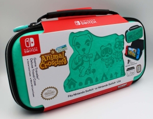 BigBen Nintendo Switch/Lite Animal Crossing New Horizons Deluxe Tasche Travel Case NNS36AC