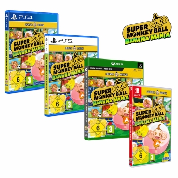 Super Monkey Ball Banana Mania Launch Edition, PS4/PS5/Xbox/Switch