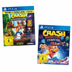 Crash Bandicoot N.Sane Trilogy 2.0 + 4 It´s about Time, Sony PS4