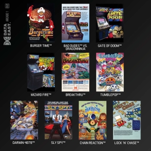 Blaze Evercade Arcade Cartridge #002 Data East Arcade 1