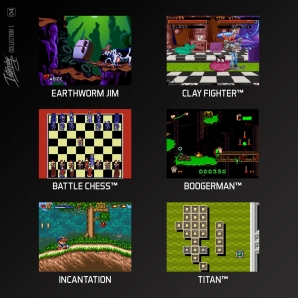 Blaze Evercade Cartridge #004+#007 Interplay Collection 1+2