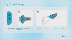 Lets Get Fit Sportgurte-Set für Nintendo Switch