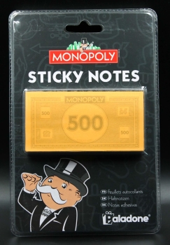 Monopoly Sticky Notes / Geld Haftnotizen