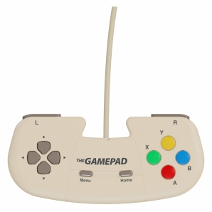 TheA500 Mini Joypad / Gamepad (Cream Colour)