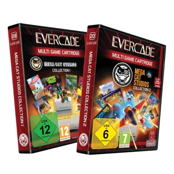 Blaze Evercade Cartridge #008+#020 Mega Cat Studios Collection 1+2
