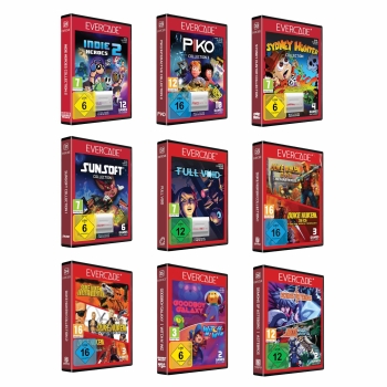 Blaze Evercade 8/16-Bit Games Cartridge 28-36