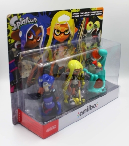 Nintendo amiibo Splatoon Kollektion Splatoon 3 3in1 Pack Octoling, Inkling, Smallfry