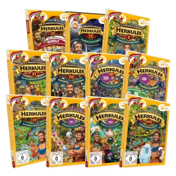 Die 12 Heldentaten des Herkules 1-7 + 9-18