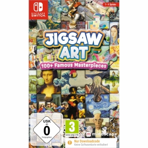 Jigsaw Art: 100+ Famous Masterpieces (Code in a Box), Switch