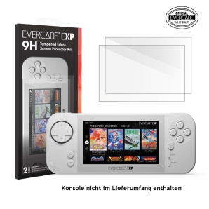 Blaze Evercade EXP Tempered Glass / Display Schutzfolie