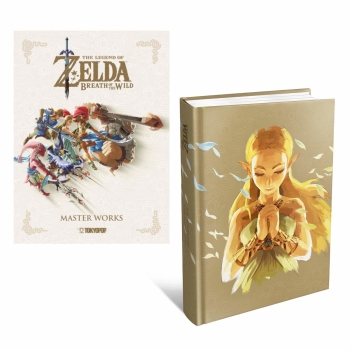 The Legend of Zelda - Breath of the Wild, Lösungsbuch Collectors Edition + Artbook "Master Works"