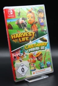 Harvest Life + Castaway Paradise (Code in a Box), Switch