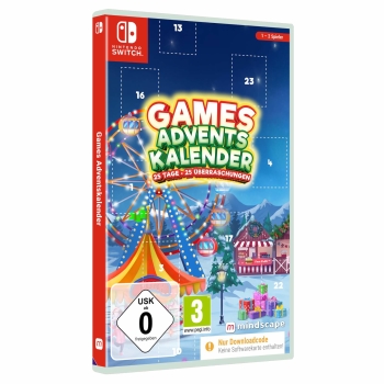 Games Adventskalender 2023 (Code in a Box), Switch