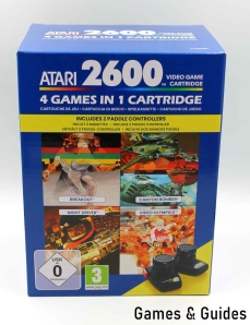 4 in 1 Game Cartridge and Paddle Pack (Atari 2600+ Cartridge)
