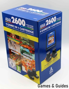 4 in 1 Game Cartridge and Paddle Pack (Atari 2600+ Cartridge)