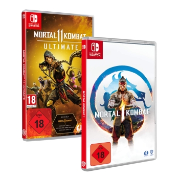 Mortal Kombat 11 Ultimate (Code in a Box) + Mortal Kombat 1 (2023), Nintendo Switch