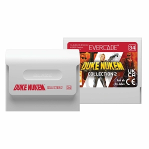 Blaze Evercade Catridge #034 Duke Nukem Collection 2