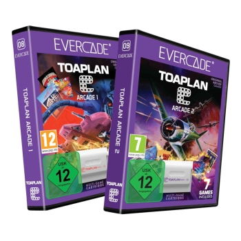 Blaze Evercade Arcade Cartridge #008+#009 Toaplan Arcade 1+2