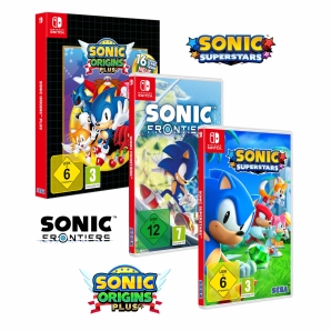 Sonic Frontiers + Sonic Origins + Superstars, Nintendo...