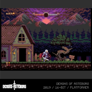 Blaze Evercade Cartridge #036 Demons of Asteborg / Astebros Cartridge
