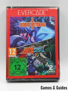 Blaze Evercade Cartridge #035+#036 Goodboy Galaxy/Witch n Wiz+Demons of Asteborg/Astebros