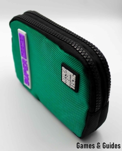 Blaze Evercade HMT Super Pocket Fabric Case Schwarz/Grün (Taito)