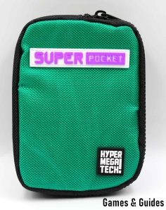 Blaze Evercade HMT Super Pocket Fabric Case Schwarz/Grün (Taito)