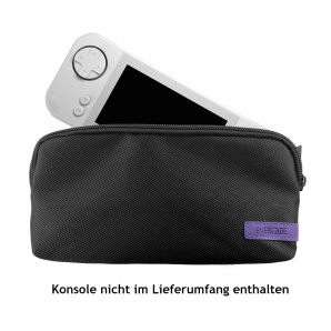 Blaze Evercade EXP Carry Case / Aufbewahrungstasche + Display Schutzfolie