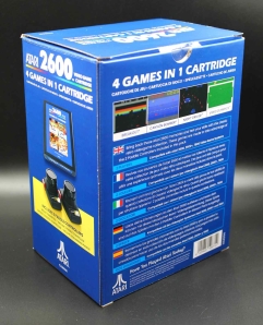 4 in 1 Game Cartridge and Paddle Pack (Atari 2600+ Cartridge) + CX40+ Joystick