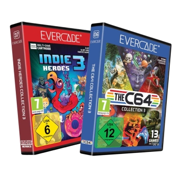 Blaze Evercade Indie Heroes Collection 3 + THEC64 Collection 3