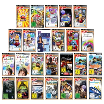 Sony PSP-Spiele zur Auswahl
