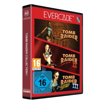 Blaze Evercade Cartridge #040 Tomb Raider Collection 1