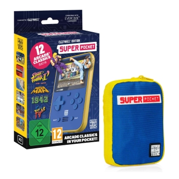 Blaze Capcom Super Pocket + Fabric Case/Tasche Bundle