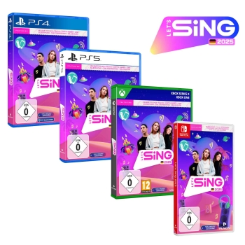 Lets Sing 2025 mit deutschen Hits, PS4/PS5/Xbox/Switch