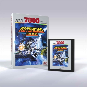 Asteroids Deluxe (Atari 7800+ Cartridge)